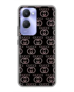 Чехол для Vivo Y36c с картинкой «Классическая монограмма Gucci» Чехол для Vivo Y36c с картинкой «Классическая монограмма Gucci»