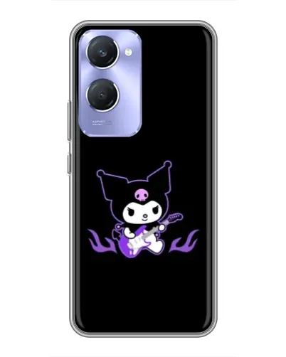 Чехол для Vivo Y36c с картинкой «Электрическая Kuromi» Чехол для Vivo Y36c с картинкой «Электрическая Kuromi»