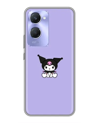 Чехол для Vivo Y36c с картинкой «Kuromi — фиолетовый минимализм» Чехол для Vivo Y36c с картинкой «Kuromi — фиолетовый минимализм»