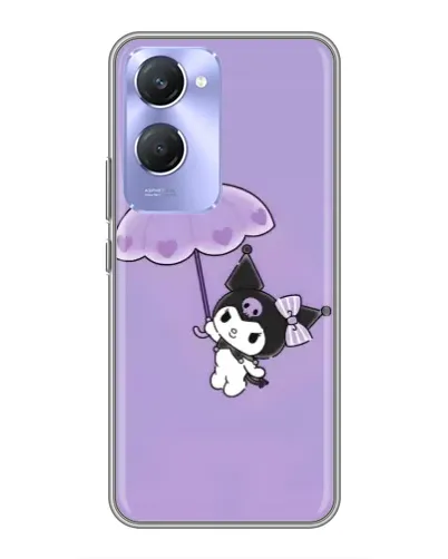 Чехол для Vivo Y36c с картинкой «Kuromi с зонтиком» Чехол для Vivo Y36c с картинкой «Kuromi с зонтиком»