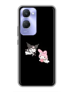 Чохол для Vivo Y36c з картинкою «My Melody та Kuromi»