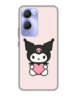 Чохол для Vivo Y36c з картинкою «Kuromi та серце»