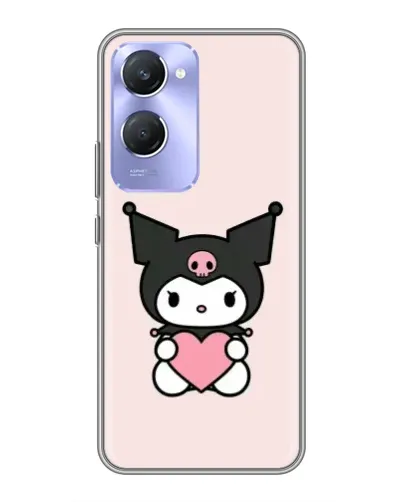 Чехол для Vivo Y36c с картинкой «Kuromi и сердце» Чехол для Vivo Y36c с картинкой «Kuromi и сердце»