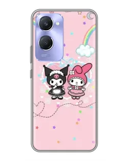 Чохол для Vivo Y36c з картинкою «My Melody та Kuromi»