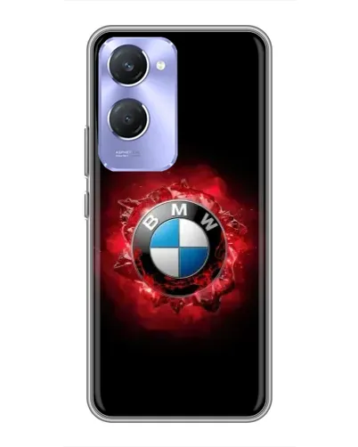 Чехол для Vivo Y36c с картинкой «Логотип BMW — вспышка»