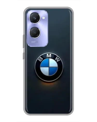 Чехол для Vivo Y36c с картинкой «Логотип BMW — минимализм»