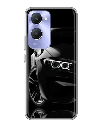 Чехол для Vivo Y36c с картинкой «Черная BMW — профиль» Чехол для Vivo Y36c с картинкой «Черная BMW — профиль»