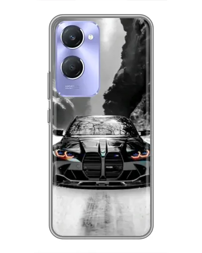 Чехол для Vivo Y36c с картинкой «BMW — акварельный дрифт» Чехол для Vivo Y36c с картинкой «BMW — акварельный дрифт»