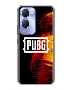 Чохол для Vivo Y36c з картинкою «Яскравий логотип PUBG»
