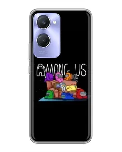 Чохол для Vivo Y36c з картинкою «Логотип Among Us»