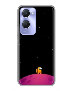 Чохол для Vivo Y36c з картинкою «Самотній герой на планеті» Чохол для Vivo Y36c з картинкою «Самотній герой на планеті»