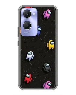 Чохол для Vivo Y36c з картинкою «Космічний патерн Among Us» Чохол для Vivo Y36c з картинкою «Космічний патерн Among Us»