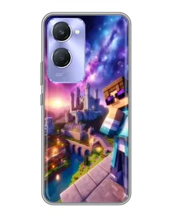 Чохол для Vivo Y36c з картинкою «Стів та космос»