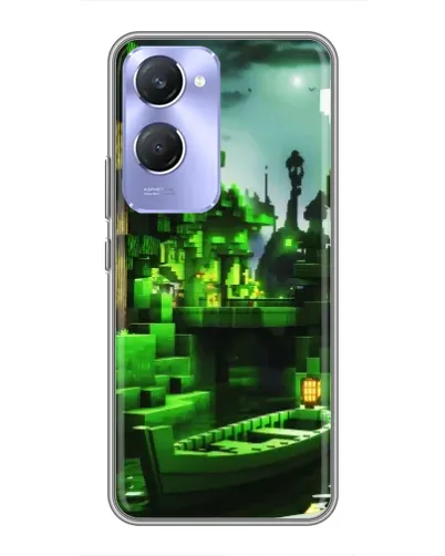 Чехол для Vivo Y36c с картинкой «Minecraft лесной пейзаж» Чехол для Vivo Y36c с картинкой «Minecraft лесной пейзаж»