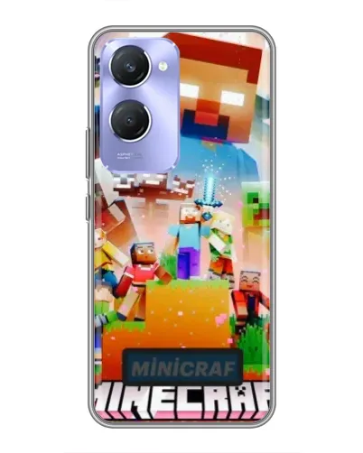 Чехол для Vivo Y36c с картинкой «Minecraft герои игры» Чехол для Vivo Y36c с картинкой «Minecraft герои игры»