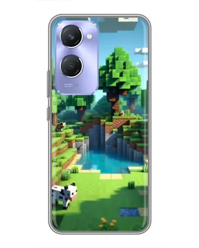 Чехол для Vivo Y36c с картинкой «Minecraft летний день» Чехол для Vivo Y36c с картинкой «Minecraft летний день»