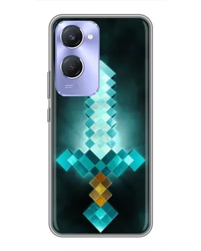 Чехол для Vivo Y36c с картинкой «Алмазный меч неон» Чехол для Vivo Y36c с картинкой «Алмазный меч неон»