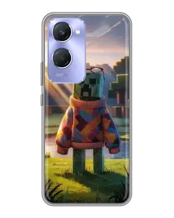 Чохол для Vivo Y36c з картинкою «Кріпер у светрі»