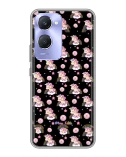 Чехол для Vivo Y36c с картинкой «Magic Unicorn паттерн»