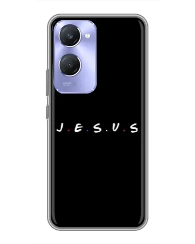 Чехол для Vivo Y36c с картинкой «Точки веры J.E.S.U.S.» Чехол для Vivo Y36c с картинкой «Точки веры J.E.S.U.S.»