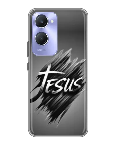 Чехол для Vivo Y36c с картинкой «Надпись Jesus Graffiti» Чехол для Vivo Y36c с картинкой «Надпись Jesus Graffiti»