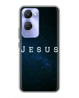 Чехол для Vivo Y36c с картинкой «Звездное небо Jesus»