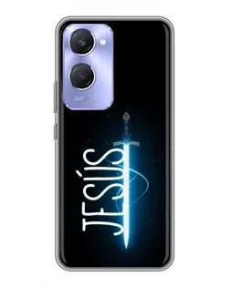 Чехол для Vivo Y36c с картинкой «Меч Духа Jesus»