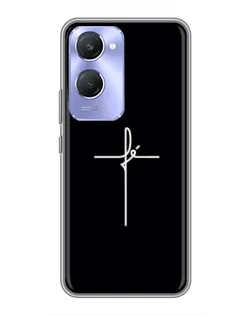 Чехол для Vivo Y36c с картинкой «Тонкий крест» Чехол для Vivo Y36c с картинкой «Тонкий крест»