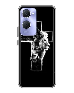Чехол для Vivo Y36c с картинкой «Сияющий крест Jesus» Чехол для Vivo Y36c с картинкой «Сияющий крест Jesus»