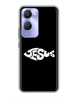 Чехол для Vivo Y36c с картинкой «Рыба Jesus» Чехол для Vivo Y36c с картинкой «Рыба Jesus»