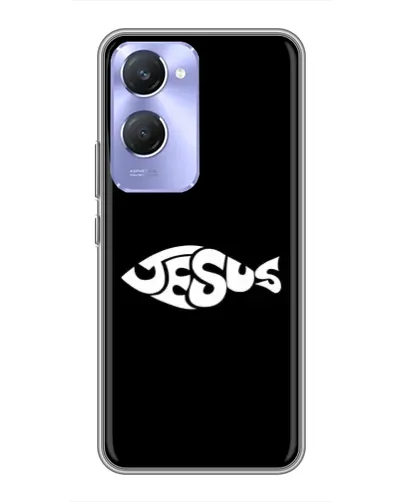 Чехол для Vivo Y36c с картинкой «Рыба Jesus» Чехол для Vivo Y36c с картинкой «Рыба Jesus»