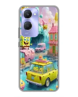 Чехол для Vivo Y36c с картинкой «Монстр-трак приключения»
