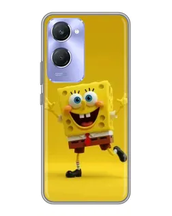 Чехол для Vivo Y36c с картинкой «Позитивный Губка Боб»