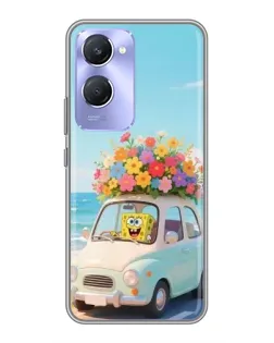 Чехол для Vivo Y36c с картинкой «Автомобильное путешествие»