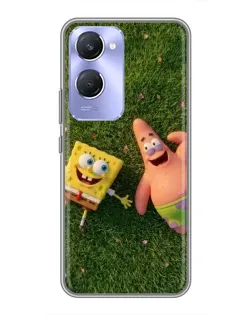 Чехол для Vivo Y36c с картинкой «Друзья на лужайке» Чехол для Vivo Y36c с картинкой «Друзья на лужайке»