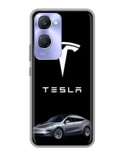 Чохол для Vivo Y36c з картинкою «Tesla Model Y» Чохол для Vivo Y36c з картинкою «Tesla Model Y»