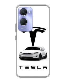 Чохол для Vivo Y36c з картинкою «Tesla White Style» Чохол для Vivo Y36c з картинкою «Tesla White Style»