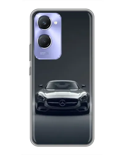 Чехол для Vivo Y36c с картинкой «Mercedes на черном» Чехол для Vivo Y36c с картинкой «Mercedes на черном»