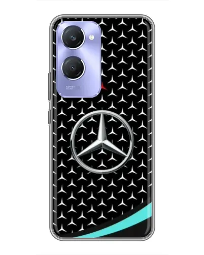 Чехол для Vivo Y36c с картинкой «Mercedes — бирюзовый акцент» Чехол для Vivo Y36c с картинкой «Mercedes — бирюзовый акцент»