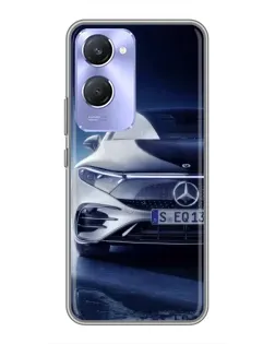 Чехол для Vivo Y36c с картинкой «Mercedes EQ — будущее»
