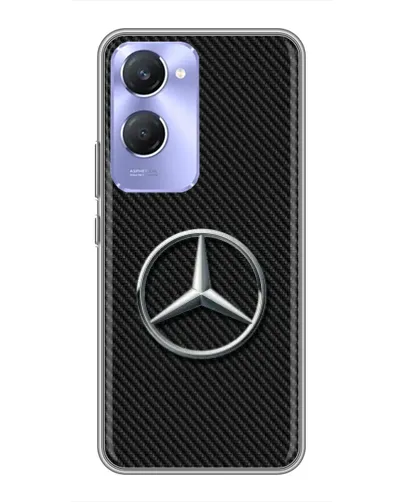 Чехол для Vivo Y36c с картинкой «Карбоновый Mercedes стиль» Чехол для Vivo Y36c с картинкой «Карбоновый Mercedes стиль»