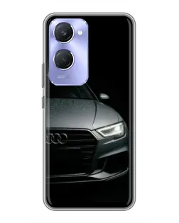 Чехол для Vivo Y36c с картинкой «Audi — детализация кузова» Чехол для Vivo Y36c с картинкой «Audi — детализация кузова»