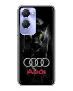 Чехол для Vivo Y36c с картинкой «Пантера и Audi» Чехол для Vivo Y36c с картинкой «Пантера и Audi»