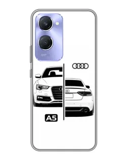 Чехол для Vivo Y36c с картинкой «Audi — контрастный дизайн» Чехол для Vivo Y36c с картинкой «Audi — контрастный дизайн»