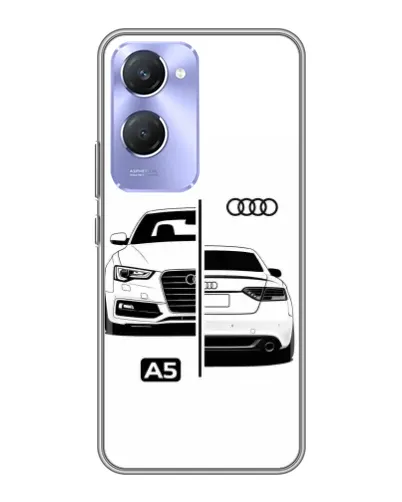 Чехол для Vivo Y36c с картинкой «Audi — контрастный дизайн» Чехол для Vivo Y36c с картинкой «Audi — контрастный дизайн»