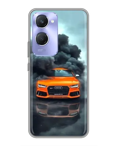 Чехол для Vivo Y36c с картинкой «Audi в облаках дыма» Чехол для Vivo Y36c с картинкой «Audi в облаках дыма»