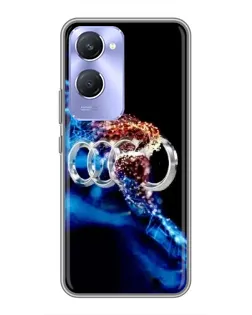Чехол для Vivo Y36c с картинкой «Энергия лого Audi» Чехол для Vivo Y36c с картинкой «Энергия лого Audi»
