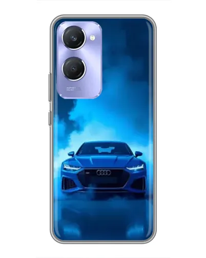 Чехол для Vivo Y36c с картинкой «Audi — голубая энергия» Чехол для Vivo Y36c с картинкой «Audi — голубая энергия»
