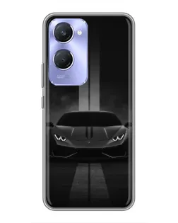 Чохол для Vivo Y36c з картинкою «Lamborghini симетрія доріг»