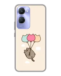 Чохол для Vivo Y36c з картинкою «Пушин на кульках» Чохол для Vivo Y36c з картинкою «Пушин на кульках»